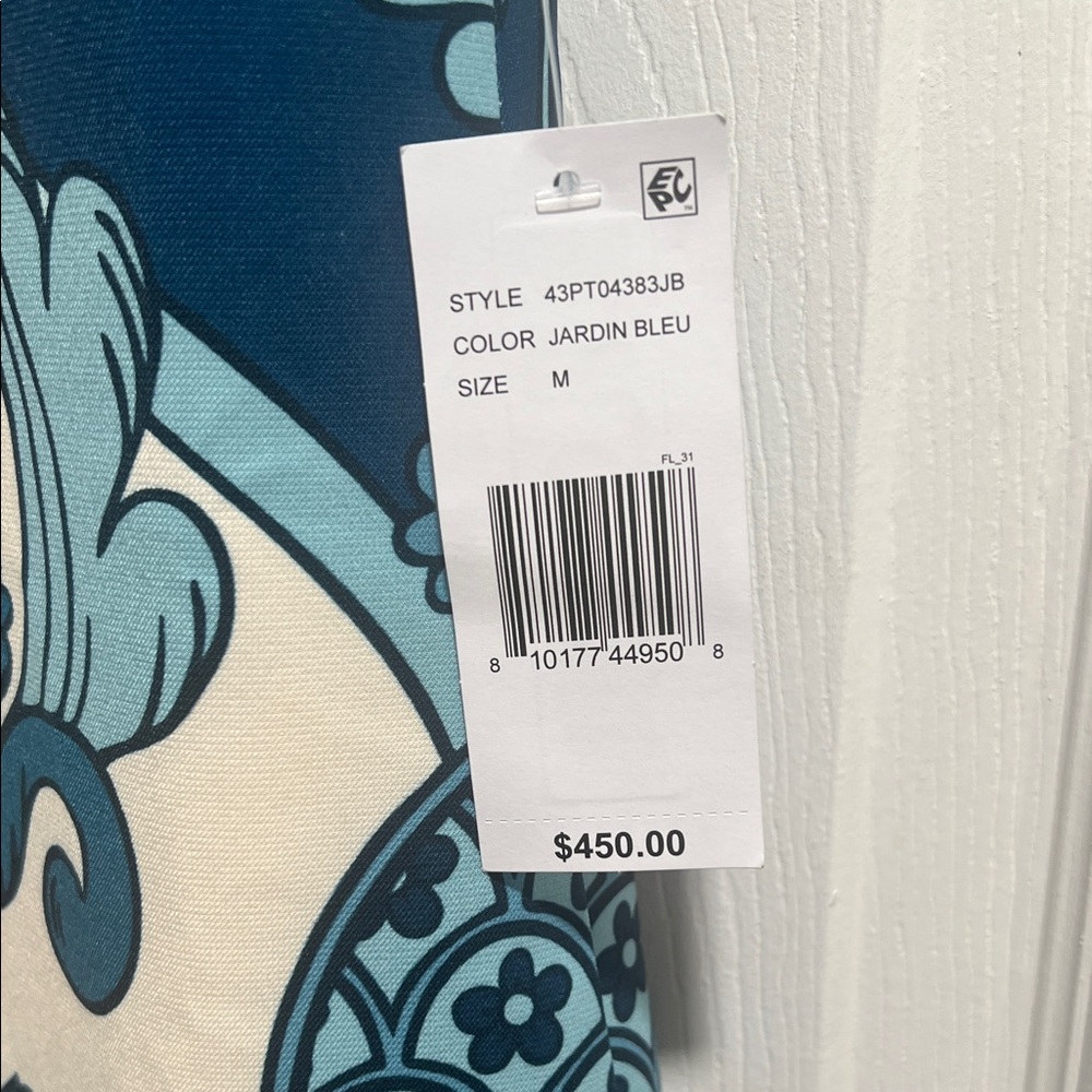 Mestiza Teal Floral-Print Midi Dress - Picture 2 of 6